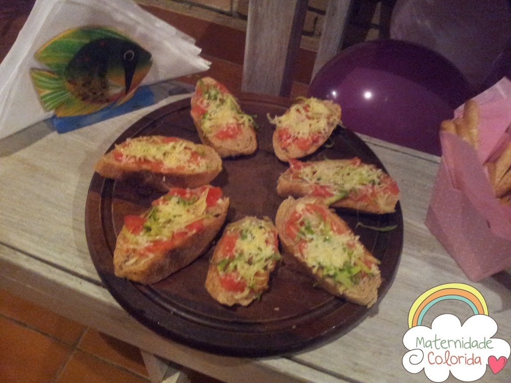 Bruschetta Integral de Abobrinha