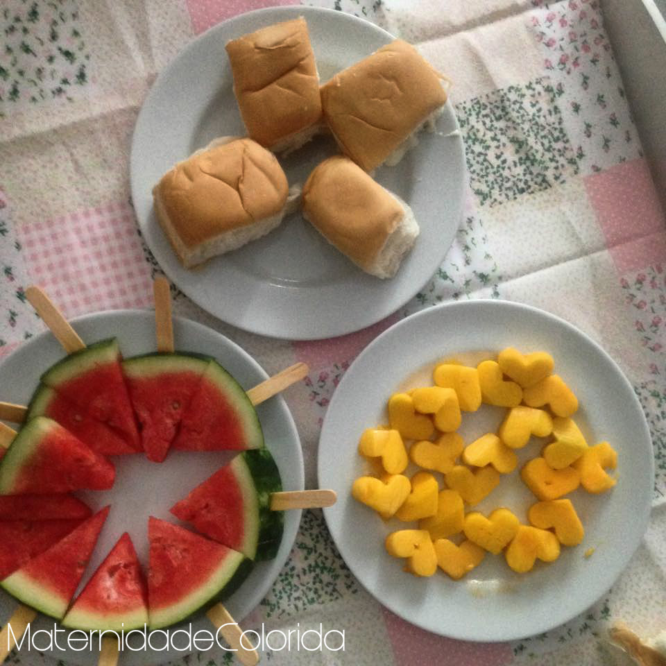 café da manhã com a princesa