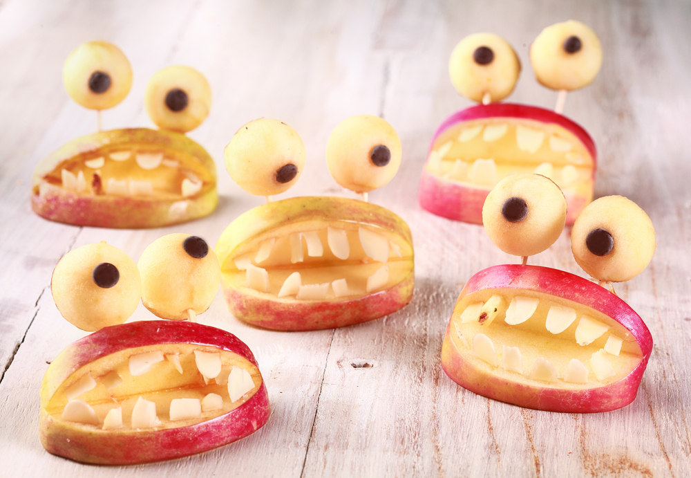 Comidinhas saudaveis para o Halloween