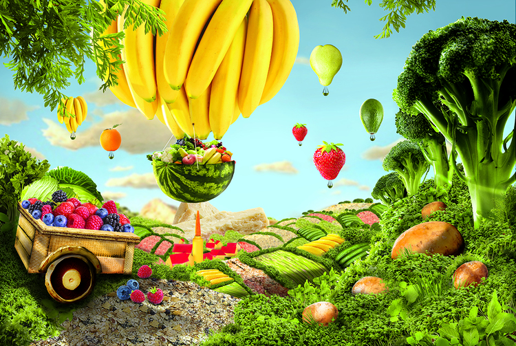 casa da vovo e a alimentação das criancas